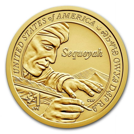 2017-D Native Amer $1 - Sequoyah BU