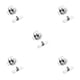 thumbnail image 3 of Speravity Perlas galvanizadas para mayor resistencia y durabilidad Bayonetas para puertas de gabinetes antiguas Cerraduras de acero inoxidable Type2 NO2, 3 of 6