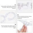 thumbnail image 3 of 10pcs Sourcils Règle Sourcils Pochoir Jetable Sourcils Modèle Sourcils Règle Autocollant Sourcils Forme Mesure Outil Kit, 3 of 8