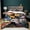 Color1, variant on Demon Anime Slayer Bedding Duvet Cover Set Twin Size 3 Piece with Zipper Closure-1 Duvet Cover+2 Pillow Shams