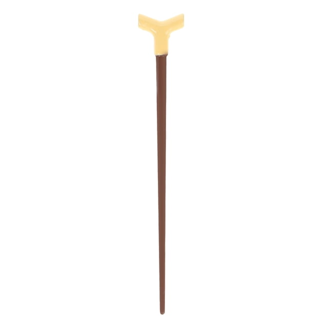 Miangastore Mini Metal Walking Stick Decoration Miniature Craft Simulated Walking Stick Mini House Decor Artificial Miniature Craft Mini House Layout Prop Mini House Walking Stick Model
