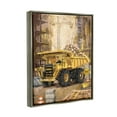 thumbnail image 4 of Stupell Industries Under Construction Site Transportation Painting Gray Floater Framed Canvas Art Print Wall Art, 17 x 21, 4 of 10