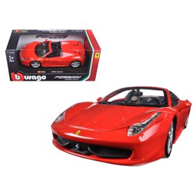 Ferrari 488 Gtb Yellow 124 Diecast Model Car By Bburago