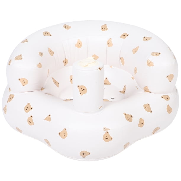 Asiento de bebé inflable Bombas de aire Asiento de silla de bebé Silla de piso inflable Soporte de asiento de bebé Silla de bebé Sillas de bebé portátiles para viajes de verano en la playa
