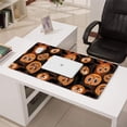 thumbnail image 3 of Long Mouse Pads for Desk,Sugar Skull Pumpkins Halloween Pattern Desk Mats on Top Of Desks, Desk Mouse Pad Extra Large with 3mm Non-Slip Base and Stitched Edge for Gaming,Office,Work,Home 31.5x15.7in, 3 of 5