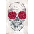 thumbnail image 4 of Rachel Caldwell - Skull Roses Wall Poster with Push Pins, 22.375" x 34", 4 of 5