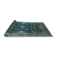 thumbnail image 2 of Ahgly Company Indoor Rectangle Oriental Light Blue Industrial Area Rugs, 2' x 4', 2 of 4