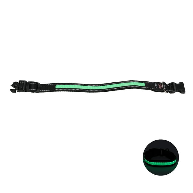 Dog Luminous Collar, Bite Pet LED Collar For Cats For Dogs For Outdoor