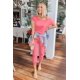 thumbnail image 2 of Mono PRETTYGARDEN con Hombros Descubiertos Romper Rosa Claro Talla S, 2 of 5