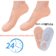 thumbnail image 2 of Calcetines de silicona para pies, protectores de piel hidratantes anti-calcetines, calcetines de silicona para pies, 2 of 5