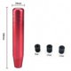 thumbnail image 2 of Universal 18cm Length Manual Car Gear Shift Knob Aluminium Alloy Racing Automatic Custom Mugen Shift Knob With 3 Adapters, 2 of 3