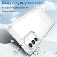thumbnail image 5 of Feishell Clear Case for Samsung Galaxy A13 5G 6.5 inch,Shockproof Hybrid Soft TPU Bumper Anti-Scratch Hard Acrylic Back Transparent Slim Phone Case Cover,Clear, 5 of 8