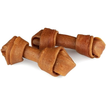 Ultra Chewy Turkey Tendon Knotted Bones - (5 inch - 3 Pack)