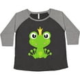 thumbnail image 3 of Inktastic Cute Frog, Green Frog, Frog Prince, Crown Women's Plus Size T-Shirt, 3 of 5