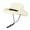 Light Yellow, variant on Summer Panama Straw Hat for Women Men Outdoor Beach Holiday Sun Wide Brim Lightweight Breathable Comfortable Travel
