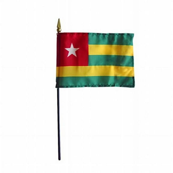 Annin Flagmakers 210139 4 x 6 in. Eb Togo Mounted - 12 Pack