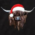 thumbnail image 2 of CafePress - Highland Cow Santa Hat Xmas Body Suit - Cute Infant Bodysuit Baby Romper - Size Newborn - 24 Months, 2 of 3