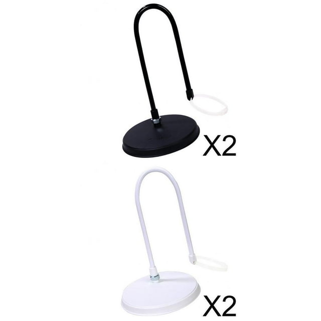 Muñeca Soporte de Exhibición Ajustable Soporte de Muñeca para Muñeca BJD Negro+Soporte de Exhibición Ajustable para Muñeca Soporte de Muñeca Pa