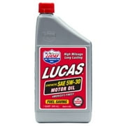 Lucas Oil Products Fuel Saving 5W-30 Full Synthetic Motor Oil, 1 Quart