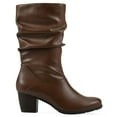thumbnail image 2 of Cliffs by White Mountain Angelie Women's Mid-Shaft Boots Color: Black Smooth Size: 11 MED, 2 of 4