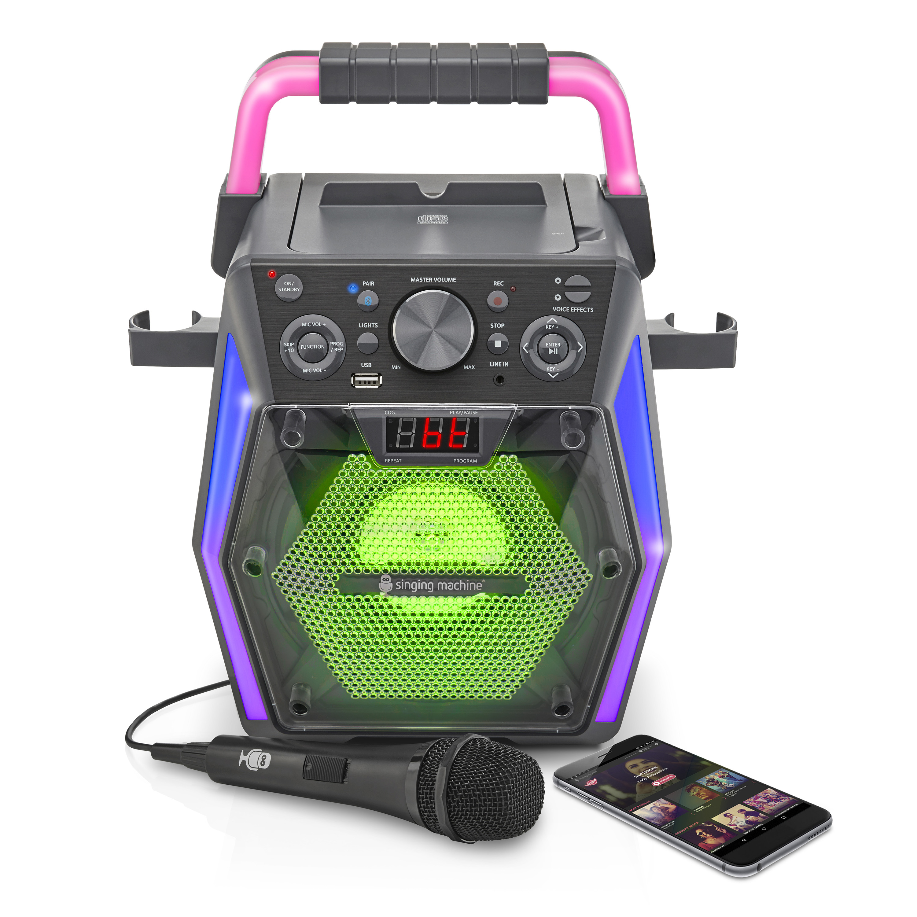 Singing Machine Bluetooth Karaoke SML2300 - image 4 of 10