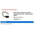 thumbnail image 2 of Brake Fluid Level Sensor Connector - Compatible with 1999 - 2000 Chevy C3500, 2 of 2