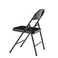 thumbnail image 6 of (Pack of 4) Commercialine® 900 Series All-Steel Folding Chair, Black, 6 of 8