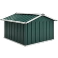 thumbnail image 5 of vidaXL Garden Shed Green Galvanized steel Durable Garden Shed, 5 of 6