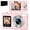 Pink, variant on Yammee 4K High Clear Double Screen Digital Camera With 48MP Sensors 18X Zooming For Selfies And Travel Students,Campus Record