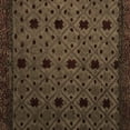 thumbnail image 1 of Ahgly Company Indoor Square Abstract Brown Modern Area Rugs, 5' Square, 1 of 4