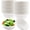 White, variant on 50 Pack Disposable Paper Bowls,White Party Paper Bowls, Natural Sugarcane Fibers Bowls,Eco-Friendly Paper Bowls for Parties 12 Ounces 350ml