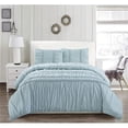 thumbnail image 1 of Kensie EMILIA 12961D=1 EMILIA 6PC FULL/QUEEN COMFORTER SET /ETHER BLUE, 1 of 1