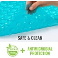 thumbnail image 3 of HealthSmart Antimicrobial Bath Mat with Non-Slip Suctions and Drain Holes, Extra Long, Green, 3 of 6