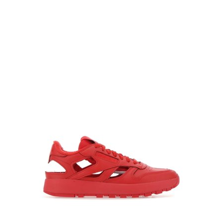 

MAISON MARGIELA Red leather Tabi Classic 1985 sneakers