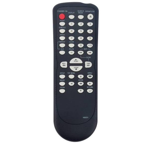 Allimity NB691 Replaced Remote Control Compatible with Magnavox DVD CD Player NB691UD NB691UH NB093UD MDV2100/F7 MDV2300 MDV2300/F7 MDV3400/F7 MDV3400 DP170FX4 DP100MW8 DP170FX4