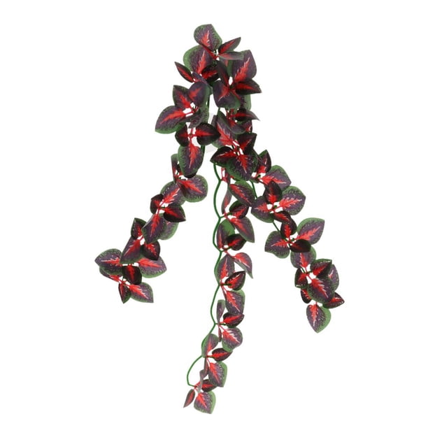 Plegable Vine Jungle Climber Vines Plástico Ornamento de La Decoración de para Y Anfibios - Tipo 1 - 40CM Colco Reptiles Vine Jungle