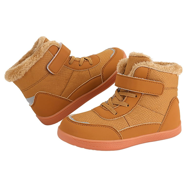 BOBOGOJP Toddler Little Boys Girls Boots Fall Ankle Kids Work