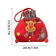 thumbnail image 2 of Xihbxyly Bolsa de Regalo de Nochebuena, Diseño de Tela Navideña, Material Reutilizable y Lavable, Decoración Festiva para Fiestas, Perfecta para Navidad o Inauguración de La Casa, 1 Juego de Bolsas d, 2 of 2