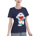 thumbnail image 2 of Women's Basic Short Sleeve T-Shirt Doraemon, 2 of 6