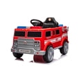 thumbnail image 5 of 12V Firetruck 1 Seater Kids Ride On Toy, 5 of 5
