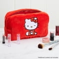 thumbnail image 2 of Bolsa de maquillaje Hello Kitty Fluffy Kawaii bolsa de viaje para mujer, 2 of 6