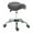 Grey, variant on HOMCOM Height Adjustable Hydraulic Rolling Salon Stool Swivel Saddle Chair