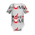 thumbnail image 2 of Balery Gnome Home With A Cute Gnome Pattern Baby Climbing Clothes Infant Bodysuit Cute Infant Bodysuit Baby Romper-2 Years, 2 of 7