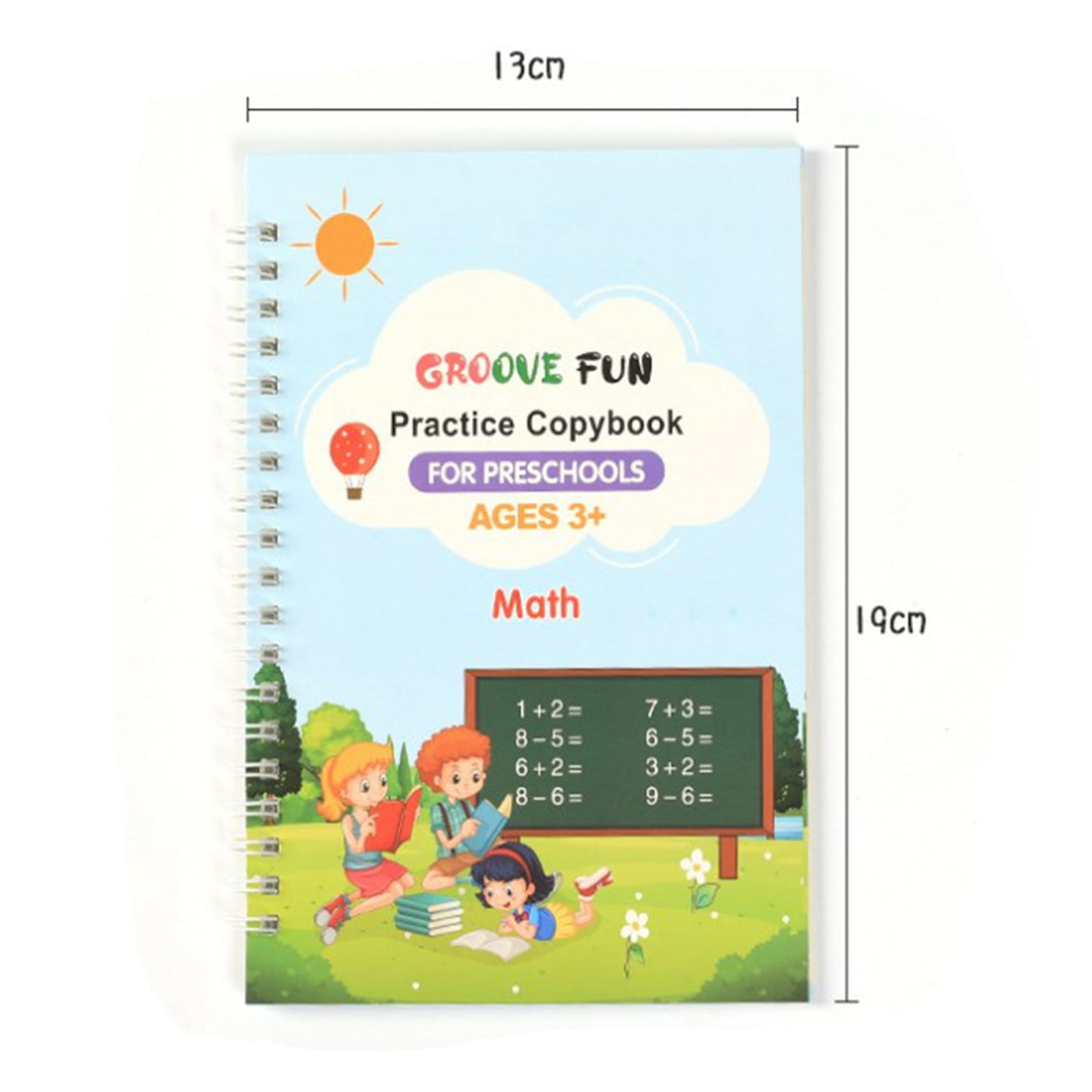 Magic Ink Copybooks for Kids Reusable Handwriting Workbooks for Preschools  Grooves Template Design Aid Magic Practice - AliExpress