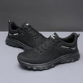 thumbnail image 6 of Sopiago Ladies Sneakers Sneakers for Women, Plus Size Casual Mesh Breathable Lacing Walk Running Sports Shoes Slip On Black,43, 6 of 6