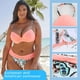 thumbnail image 5 of Bikini sexy para mujer, traje de baño dividido estampado, conjunto de traje de baño grande para mujer adecuado para chicas gorditas, 5 of 6