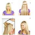 thumbnail image 6 of Natural Curly/Wavy Wire Headband Hidden Hair Extension NO Clip Ins Transparent Wire Hair Extensions, 6 of 6