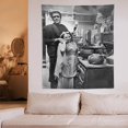thumbnail image 6 of The Munsters Tapestry Wall Hanging, Elegant Wall Hanging Tapestries Wall Art for Bedroom Decor, Outdoor, Parties 50"x60", 6 of 7