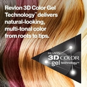 Revlon Colorsilk Beautiful Color Permanent Hair Dye, Dark Brown, At-Home Full Coverage Application Kit, 11 Soft Black, 1 count