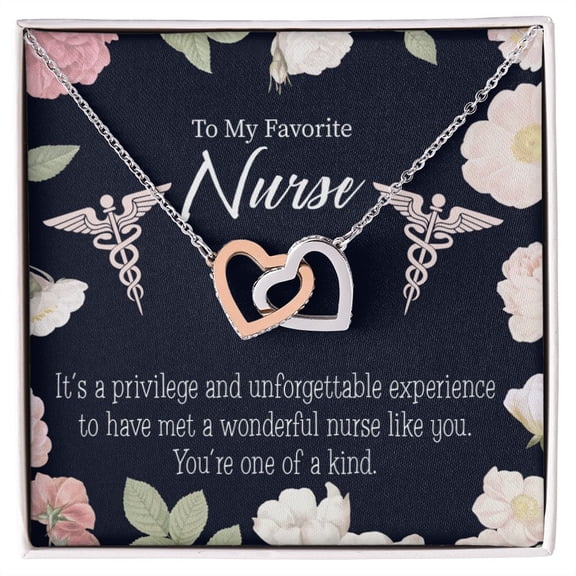 One of a Kind Healthcare Medical Worker Nurse Appreciation Inseparable Necklace